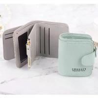 ราคา กระเป๋าสตางค์ผู้หญิง แบบสั้น 2 พับ กระเป๋าสตางค์ SWAGGER GC-008 (1731046161007347977)