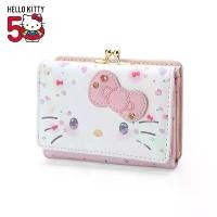 ราคา กระเป๋าสตางค์ Hello Kitty, Kitty, สีชมพูสั้น, กระเป๋าใส่เหรียญ, สำหรับเด็กหญิงและนักเรียน, สไตล์โลลิต้า, ครบรอบ 50 ปี, ส่วนลด 70% (1731786322909038505)