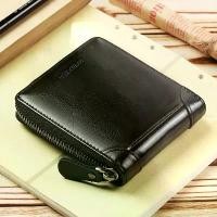 ราคา กระเป๋าสตางค์ Bifold สำหรับผู้ชาย LABER LEE ทำจากหนัง PU ปิดซิปสไตล์สั้น (1731896416267045350)