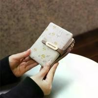 ราคา กระเป๋าสตางค์ Prettyzys สำหรับผู้หญิง สไตล์ญี่ปุ่นและเกาหลี Partysu แบบพกพา มัลติฟังก์ชั่น ความจุมาก พิมพ์ลายแฟชั่น กระเป๋าสตางค์ผู้หญิง (1732033649576020515)