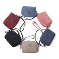 ราคา MINDESA-พร้อมส่ง กระเป๋าสตางค์ ผ้าไนลอนเกรดพรีเมียม มีสายคล้องข้อมือ กระเป๋าคล้องแขน รุ่น-8124 (1730355138207909958)