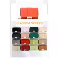 ราคา [พร้อมส่ง] DQ99กระเป๋าสตางค์ กระเป๋าสตางค์ผู้หญิง CLASSIC&MODERN กระเป๋าสตางค์ผู้หญิงใบกลาง 3พับ ซิปล็อค กระเป๋าผู้หญิง2701-051 (1732235968066062343)
