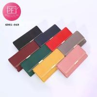 ราคา 【ส่งฟรี】 กระเป๋าสตางค์ กระเป๋า PERFECT FOR YOU กระเป๋าสตางค์ใบยาว3พับ ของผู้หญิง 6901-049 (1731800758819456609)