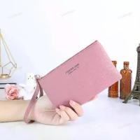 ราคา จัดส่งในกรุงเทพฯ ถูกที่สุด!กระเป๋าสตางค์พร้อมสายคล้องมือ กระเป๋าสตางค์ รุ่นซิป แบบบางคล้องมือ ไซส์ M วัสดุ หนัง PU #329-8 (1731543242204349850)