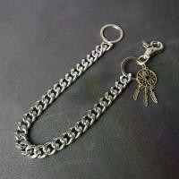 ราคา [COD] โซ่คล้องกางเกง กระเป๋าวินเทจ กระเป๋าสตางค์ คล้องกระเป๋าเงิน ไว้แต่ห้อยกางเกงได้ โซ่ชุบ ทนทาน สวยเท่ ขนาดความกว้าง 10 ซม. / ยาว 35 ซม. (1731853316935222726)
