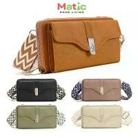 ราคา [ส่งฟรี] กระเป๋าสะพายข้าง**00848**กระเป๋าสตางค์ ใส่โทรศัพท์ได้ เก็บของได้เยอะ สายสะพายมีลาย BAG12 (1731481063213205118)