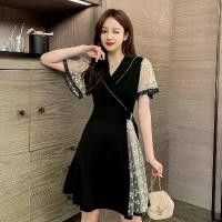 ราคา เสื้อผ้าผู้หญิง โอเวอร์ไซส์ สไตล์ตะวันตก สาวอวบ สาวอ้วน ดีไซน์ กระโปรง ซ่อนพุง ทรงสลิมฟิต ดูอ่อนเยาว์ สาวอวบสวมใส่ แฟชั่น (1730328209228204935)