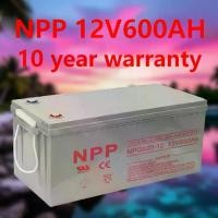 ราคา แบตเตอรี่โซล่าเซลล์ NPP 12V 600AH Deep Cycle ระบบจ่ายไฟป้ายโฆษณา LED กลางแจ้ง 10 ปีประกัน ส่งจากไทย (1732084713249866892)