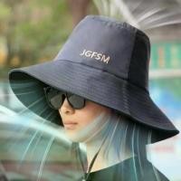 ราคา หมวกพัดปีกใหญ่ JGFSM กลางแจ้ง กันน้ำ กันแดด พร้อมพัดลม หมวกเครื่องปรับอากาศระบายความร้อน (1732115721597323239)