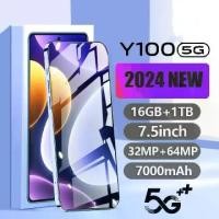 ราคา MAIZU Y100 5G สมาร์ทโฟน 16GB+256GB หน้าจอ 5.2นิ้ว กล้อง 50MP+2MP แบตเตอรี่ 5,000mAh รองรับการชาร์จเร็ว โทรศัพท์เกม โทรศัพท์เพลง beautycam 2024 NEW สมาร์ทโฟน 16GB+1TB 7.5inch 32MP+64MP 7000 (1731858325