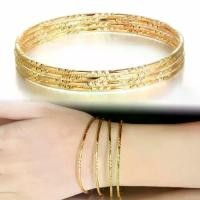 ราคา ชุดกำไลข้อมือชุบทอง 4 ชิ้น กำไลแฟชั่น ชุบทองหลายชั้น สำหรับผู้หญิง กำไล เครื่องประดับ (1732074113828160704)