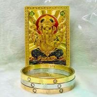 ราคา [พร้อมส่ง] พระพิฆเนศ สัญลักษณ์โอม กำไล กำไลโฮม เสริมฮวงจุ้ย งาน 18K มี 3 สี 2 แบบ วงกลมและวงรี (1732201799281706265)