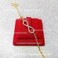ราคา ข้อมืออินฟินิตี้ สายทอง * ปรับความยาวได้ * เสริมการงาน การเรียน ความรัก กำไล infinity วาเลนไทน์ ของขวัญ ข้อมือ สายรูด (1732027672950113422)