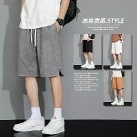 ราคา กางเกงขาสั้นผ้าไหมน้ำแข็ง สำหรับผู้ชาย ฤดูร้อน บาง สไตล์ญี่ปุ่น เทรนด์ หลวม ลำลอง กีฬา เหมาะสำหรับสวมใส่กลางแจ้ง กางเกงขาสั้น ความยาวปานกลาง กางเกงนักเรียน ชาย ผ้าโทเร งาน เทียบ (1731639632903112640)