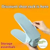 ราคา ชั้นวางรองเท้าแบบปรับได้, เครื่องมือที่มีประโยชน์สำหรับจัดเก็บรองเท้า, วัสดุพลาสติก, สองชั้น, ที่วางรองเท้าบ้านที่เรียบง่าย ชั้น วาง ของ คร่อม ตู้เย็น ตู้ ใส่ เครื่อง ปรุง (1731867862773696055)