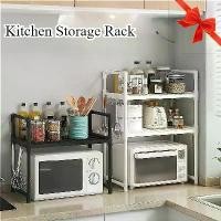 ราคา ชั้นวางไมโครเวฟในครัว, ชั้นเก็บของชั้นวางเครื่องปรุง, หลายชั้น, ออแกไนเซอร์เคาน์เตอร์เรียบง่าย, อุปกรณ์ครัว ตะแกรง คว่ํา จาน สแตนเลส ชั้นวางของ 4 ชั้น ชั้น วาง ของ คร่อม (1731934276629399109)