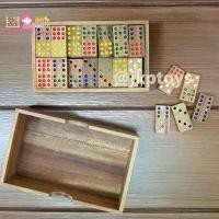 ราคา Todds & Kids Toys ของเล่นไม้เสริมพัฒนาการ เกมโดมิโน่ 9 จุด พร้อมกล่องเก็บ เล่น ซูชิ ครัว จิ๋ว บ้าน ตะเกียง ๆ งาน วัด (1731760929206732060)