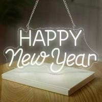 ราคา ป้ายไฟนีออน USB, ธีมสวัสดีปีใหม่สีขาว, 40 * 20 ซม., เหมาะสำหรับตกแต่งผนัง, ไฟ LED คริสต์มาส, ตกแต่งไฟนีออนอะคริลิค, เหมาะสำหรับตกแต่งห้องนอนและปาร์ตี้, ธีมคริสต์มาส (1731790264657546113)