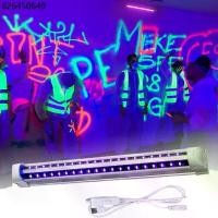ราคา แสงยูวีสีดำ LED ไฟดิสโก้ ปาร์ตี้ แสงอัลตราไวโอเลต หลอดฟลูออเรสเซนต์ สำหรับวันฮาโลวีน คริสต์มาส (1732178866092738412)