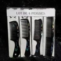 ราคา ชุดหวีอย่างดี 4 ชิ้น หวีสับ หวีฟัน หวีฟันห่าง หวีพลาสติก หวีผม ผมสวย ความงาม หวีอย่างดี (1732182424615815059)