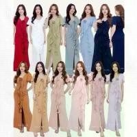 ราคา FP060 ชุดออกงาน งานแต่ง เพื่อนเจ้าสาว prewedding ราตรี บายเนียร์ เดรสยาว (1729597676126243804)