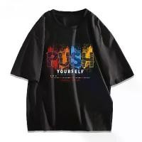 ราคา [KYP]เสื้อยืดแขนสั้นแบรนด์แฟชั่นสำหรับผู้ชายและผู้หญิง ฤดูร้อนใหม่ เสื้อยืดกีฬาแขนสั้นแบบสบายสำหรับคู่รัก ชุด คู่ ใส่ ไป งานแต่ง เซต เสื้อ คู่รัก เสื้อ กะเหรี่ยง คู่ กับ (1732213220989111075)