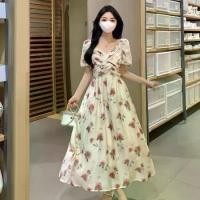 ราคา ชุดน้ำชา สไตล์ฝรั่งเศส คอลเลคชั่นฤดูร้อน 2024 พลัสไซส์ คุณภาพสูง เอวแน่น ลายดอกไม้ ทำจากผ้าชีฟอง Dress เดรส Clothing Women ผู้หญิง เสื้อผ้า ชุด ใส่ ไป งานแต่ง คน อวบ สีชมพู (1731772547051523045)