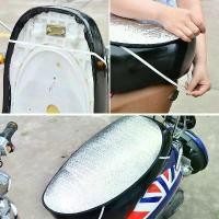 ราคา เบาะรองนั่งรถยนต์ไฟฟ้ากันน้ำสะท้อนแสงฤดูร้อน, เหมาะสำหรับรถจักรยานยนต์, เบาะรองนั่งป้องกันแสงแดด, ผ้าคลุมเบาะจักรยานไฟฟ้าแบบใช้กลางแจ้ง, พร้อมแผ่นฉนวนกันความดันฟองน้ำ, [COD] ของ (1731386142376756697)