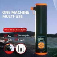 ราคา เครื่องเติมลมยาง, ปั๊มจักรยานไร้สาย 120 PSI, ปั๊มลม, สำหรับยางรถยนต์, จักรยาน, รถจักรยานยนต์ (1732116074467788542)
