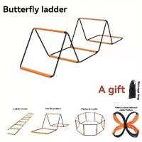 ราคา บันไดความคล่องตัวผีเสื้อ, มัลติฟังก์ชั่น, พับได้, อุปกรณ์ฝึกความเร็วฟุตบอล, เหมาะสำหรับฟิตเนสผู้ใหญ่, กระเป๋าเก็บของแบบพกพา ทา บะ หยด น้ํา ยาง ใน จักรยาน 26 นิ้ว คัน hazo (1731997124040689228)