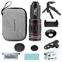 ราคา เลนส์ Telephoto ภายนอกโทรศัพท์มือถือ, ขายร้อน, วัสดุแก้วออปติคอล, กำลังขยาย 18x, HD, โฟกัสที่ปรับได้, เหมาะสำหรับคอนเสิร์ตและดูนก, เลนส์ หน้าจอ ซัมซุง 05 ตัว ตัด สัญญาณ โทรศ (1731576206627931880)