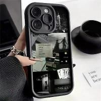 ราคา เคสโทรศัพท์มือถือ, สำหรับ iPhone 15 Pro Max, การออกแบบขาวดำ, วัสดุอ่อนนุ่ม, เหมาะสำหรับชีวิตและภาพวาดเศษซาก, สไตล์ญี่ปุ่นและเกาหลี, เข้ากันได้กับ iPhone 13/12 และ iPhone 14 XS, ข (1730804112985131936)