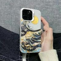 ราคา เคสโทรศัพท์, การออกแบบมูนเวฟ, เหมาะสำหรับ Apple 16 Pro Max, 15 Plus, 14 Pro, 13/12 และ 11X, กันกระแทก, สไตล์จีน เครื่อง ไลฟ์สด เครื่อง ไลฟ์สด หน้าจอ ซัมซุง 04 ฝาหลัง ไอโฟน (1731618021526963944)