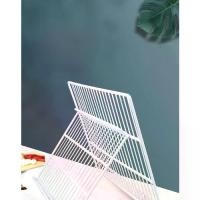 ราคา ชั้นวางตู้แช่แข็ง, ตู้โชว์ตู้แช่แข็ง, แผ่นกั้นตาข่ายหวีกากฟันสองด้าน, ชั้นวางตู้เย็น, ตู้เย็น, ส่วนแช่แข็ง (1731637682643437589)