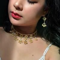 ราคา เซ็ท สร้อยคอ+ต่างหู น่ารัก Princess เซ็ตเครื่องประดับนำเข้าจากอินเดีย (1731970304614827711)