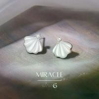 ราคา ♞GLAMOR✨ ต่างหูมินิมอล Miracle ต่างหูS925 ต่างหูแฟชั่น ลายเปลือกหอยสุดน่ารัก ต่างหูแฟชั่น✪ (1732146624157419427)