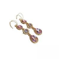 ราคา ต่างหูผู้หญิง เพทายหยดน้ำเพชร ดีไซน์ตะขอเกี่ยวหูสวยๆ สไตล์เรโทร ดีไซน์ใหม่ สำหรับผู้หญิง ต่างหู ห้อย ตุ้งติ้ง (1731803073973095314)