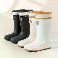 ราคา รองเท้าบูทกันฝนหลอดสูงสำหรับผู้หญิง, แฟชั่น, กันน้ำ, กันลื่น, สายรัด, รองเท้ายาง, กันฝน, รองเท้าทำงานกันลื่น, รองเท้ากันน้ำกลางแจ้ง, ข้ามพรมแดน, ปี 2025 ถุงเท้า กัน ฝน (1731619570929207073)