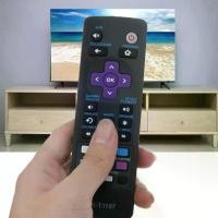 ราคา รีโมทคอนโทรลสากล T1107B สำหรับสตรีมมิ่ง กล่องเครื่องเล่น ทีวี TCL LG ONN Sharp Hisense JVC RCA Sanyo Haier (1729770272174016762)