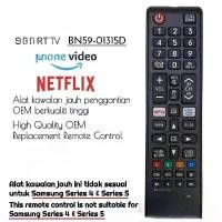 ราคา รีโมทคอนโทรลสำหรับเปลี่ยนทีวี LED, เข้ากันได้กับ Netflix และ Prime Video (BN59-01315D), เหมาะสำหรับ UA43RU7100W, [ไม่สามารถใช้แทนได้] สมาร์ททีวี, UA50RU7100W UA55RU7100W UA58RU71 (1730200999248693944)