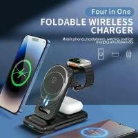 ราคา ที่ชาร์จไร้สายแบบแม่เหล็ก 3-in-1 ขายดี 15W เหมาะสำหรับโทรศัพท์ หูฟัง และ นาฬิกา สายรัด สายชาร์จ หัวชาร์จ hoco สายรัด สายชาร์จ หัวชาร์จ hoco สายรัด สายชาร์จ (1731754399339611789)