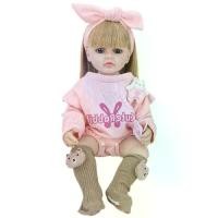 ราคา ตุ๊กตาเกิดใหม่ สมจริง น่ารัก สีชมพู 55ซม. Onesie ชุด DIY ใส่ได้ ซักได้ ของเล่นเด็ก ย่า จันทร์ ไม้ลัง เจ้าแรก เอไอเอส ผีตาโขน เต้น ได้ ลูกเทพ ขยับ สาย ดํา ตุ๊กตา (1732040877634061318)