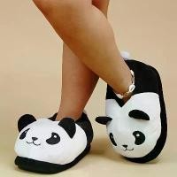ราคา รองเท้าแตะปักแพนด้า สไตล์ลำลองและน่ารัก อบอุ่น เบา นุ่ม เหมาะสำหรับใช้ในบ้าน ดีไซน์การ์ตูนน่ารัก เหมาะสำหรับฤดูใบไม้ร่วง/ฤดูหนาว ใส่ในบ้าน/ปาร์ตี้ รองเท้าแตะน่ารัก (1732141424097528158)