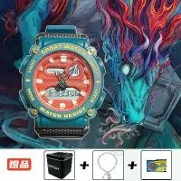 ราคา นาฬิกาอิเล็กทรอนิกส์, 25 ปีใหม่, การออกแบบมังกรจีนแบบเดียวกัน, มังกรขาว, มังกรสีน้ำเงิน, มังกรสีแดง, นาฬิกาสปอร์ตกันน้ำมัลติฟังก์ชั่นส่องสว่าง, เหมาะสำหรับผู้ชายและผู้หญิง (1732169060083927640)