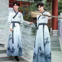 ราคา Hanfu ผู้ชาย นักเรียนนักดาบ เครื่องแต่งกายโบราณ หล่อและสง่างาม สไตล์จีน เครื่องแต่งกายละครโทรทัศน์และภาพยนตร์โบราณ (1730229263525382540)