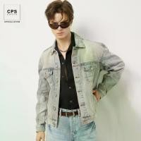 ราคา CPS CHAPS เสื้อแจ็คเก็ตยีนส์ฟอกสี ผู้ชาย VINTAGE DENIM JACKET รุ่น C25WMKA129 (AW25#A1) (1731874184458503470)