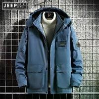 ราคา เสื้อแจ็คเก็ตคลุมด้วยผ้า JEEP SPIRIT ทรงหลวม ใส่ได้ทุกโอกาส ใส่ฤดูใบไม้ร่วง Man Clothing ผู้ชาย (1731717297031449183)