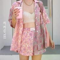 ราคา เสื้อเชิ้ตดอกโบตั๋น คอลเลคชั่น Moaa เสื้อ ยืด ผู้หญิง สวยๆ น่ารักๆ (1731372757648705410)