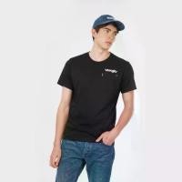 ราคา WRANGLER เสื้อยืดแขนสั้นผู้ชาย / ผู้หญิง คอลเลคชั่น Wrangler x Carabao รุ่น WR F423UTSSN02 สีดำ (1730094542818740740)