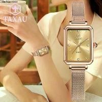 ราคา นาฬิกาลินlynผู้หญิง TAXAU นาฬิกาข้อมือผู้หญิง โรสโกลด์ นาฬิกาข้อมือผู้หญิงกันน้ํา แฟชั่น สง่างาม นาฬิกาควอตซ์ ของขวัญวันเกิดผู้หญิง (1731906807117809559)